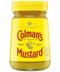 Colman´s English Mustard Senf 170g Glas / B-Ware