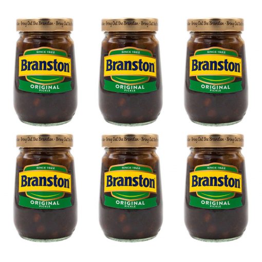 6 Gläser Branston Original Pickle à 360 g