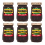 6 Gläser Branston Small Chunk Pickle à 360 g