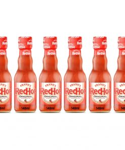 6 Gläser Frank's Red Hot Original Cayenne Pepper Sauce à 148ml