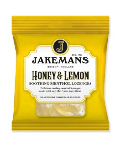 Jakemans Soothing Menthol Lozenges Honey & Lemon 73g