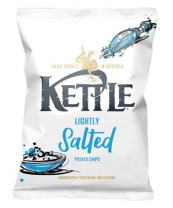 Tüte mit Kettle Lightly Salted Potato Chips 80g