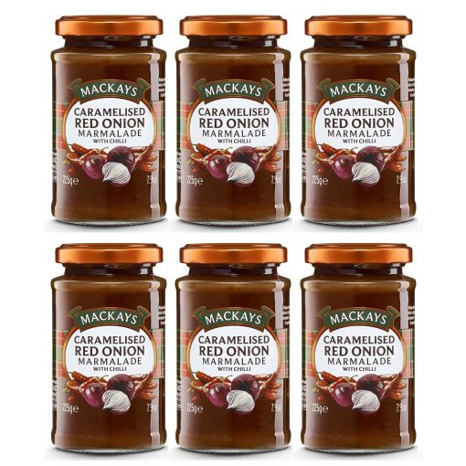 Mackays Caramalised Red Onion Marmalade with Chilli 6x 225g