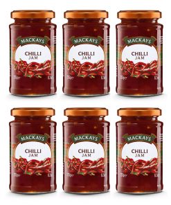 6 Gläser Mackays Chilli Jam à 235 g