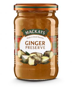 Glas Mackays Ingwer Konfitüre 340g