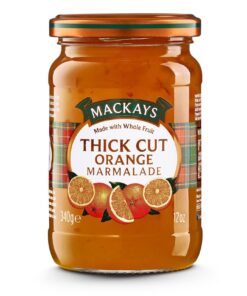 Glas Mackays Thick Cut Orange Marmalade 340g