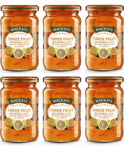 6 Gläser Mackays Three Fruit Marmalade à 340 g