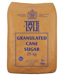 Tate & Lyle granulierter weißer Rohrzucker 25kg