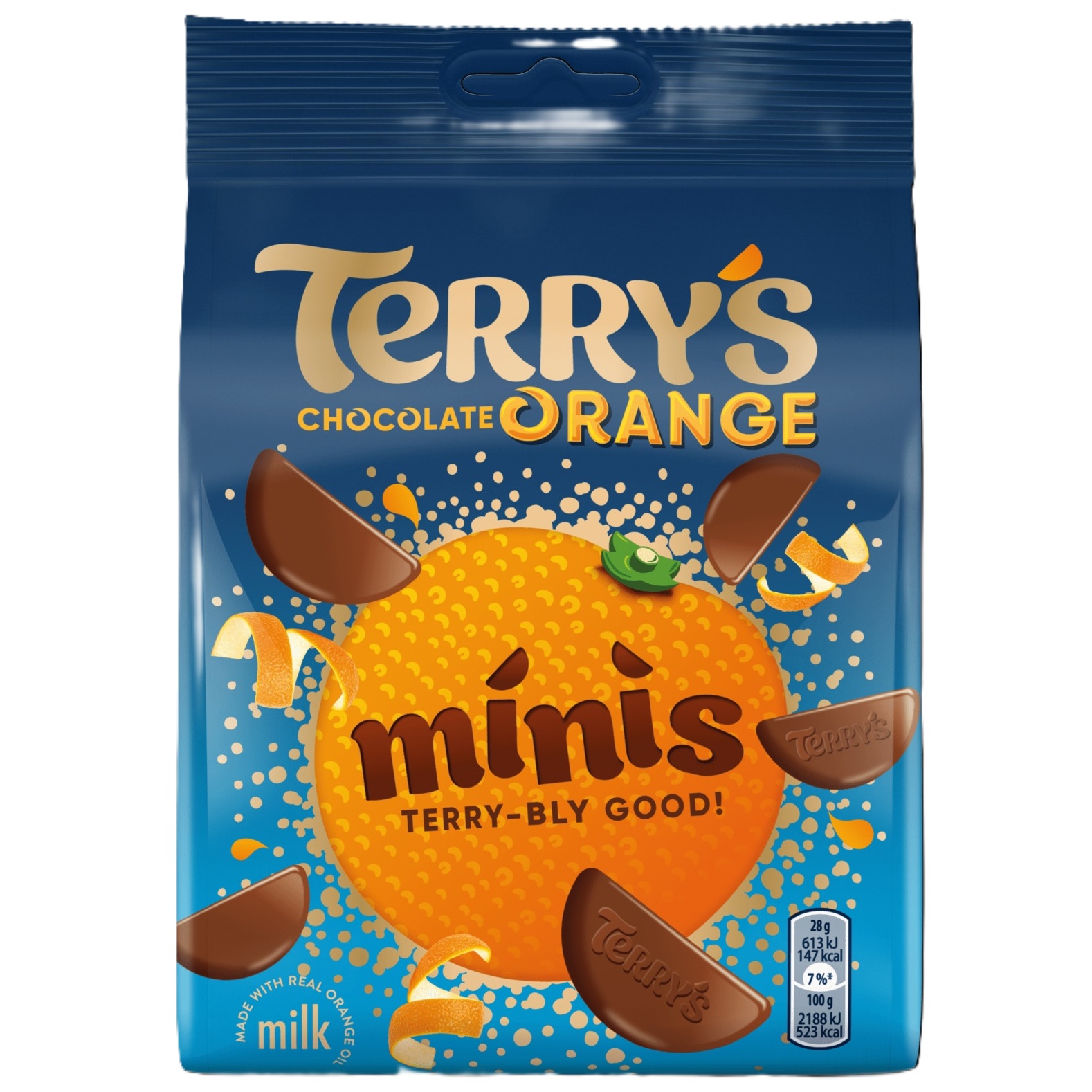 Tüte mit Terry's Chocolate Orange Minis 95g