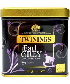 Twinings Earl Grey loser aromatisierter Schwarztee in 100g Metalldose