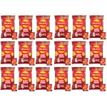 18 Tüten mit je 6 25g-Tüten Walker Ready Salted Crisps