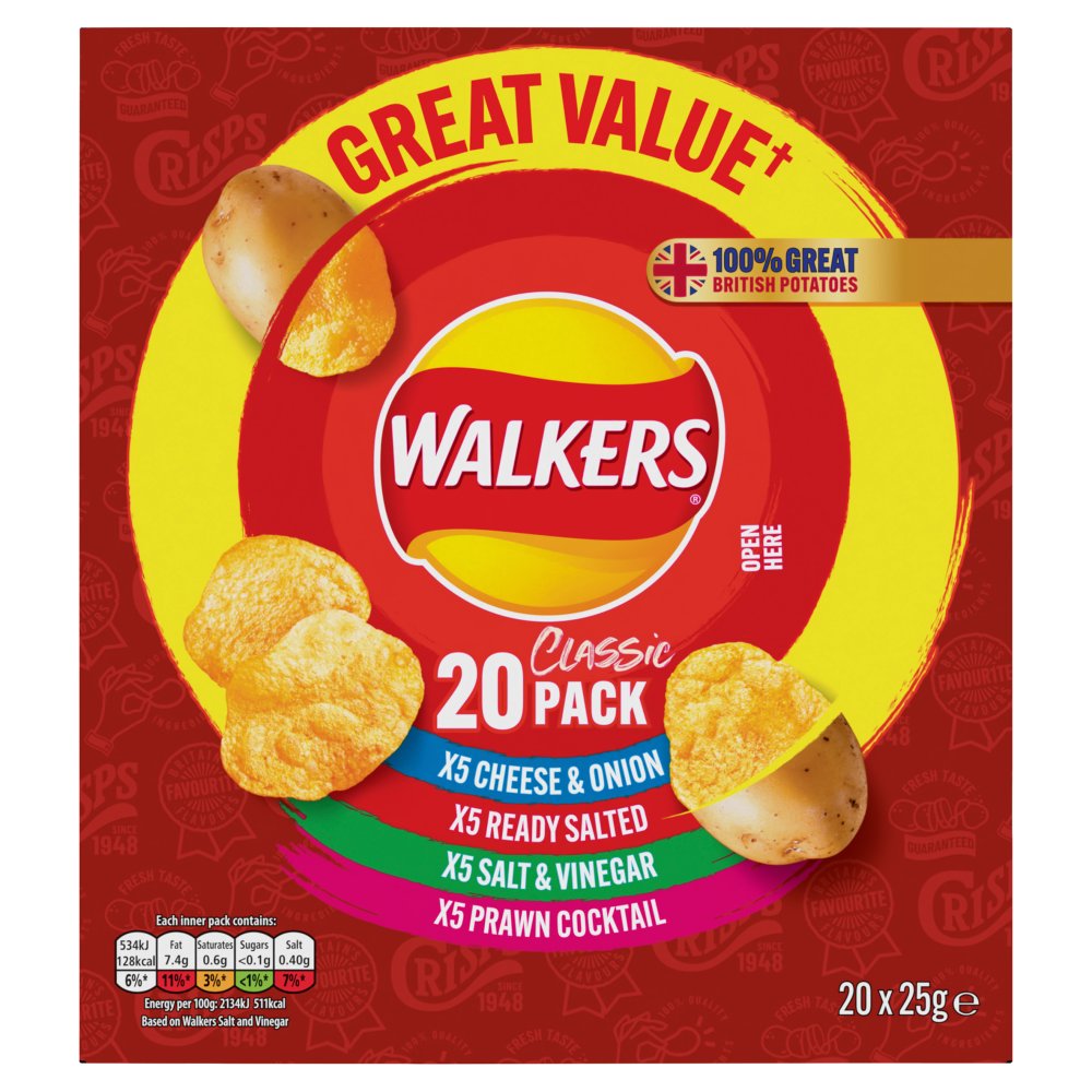 Walkers Classic Variety Box